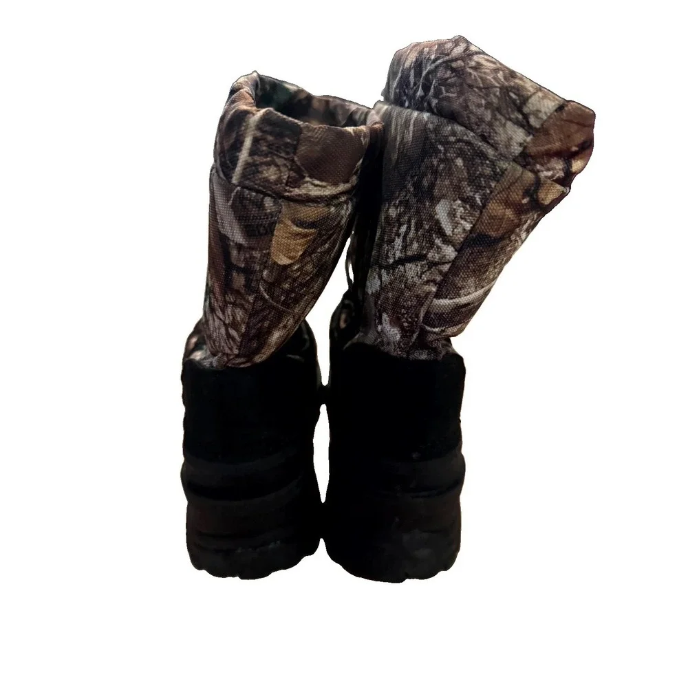 Itasca The Hound Pac 6527159 Boys 3 Brown Camo Mid Calf Waterproof Hunting Boots
